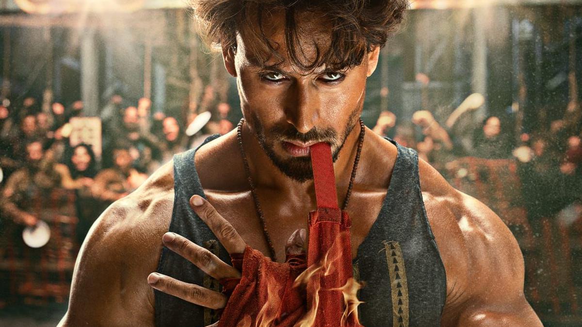 Tiger Shroff stars in "Ganapath," here reviewed by White Guy Watches Bollywood.